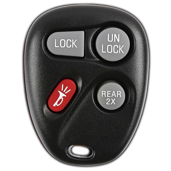KeylessOption 4 Button Keyless Entry Remote Control Key Fob Compatible with 15732805 for Easy Access and Convenience