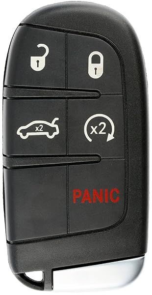 KeylessOption Keyless Entry Remote Smart Key Fob for Dodge Dart Charger Challenger M3N40821302