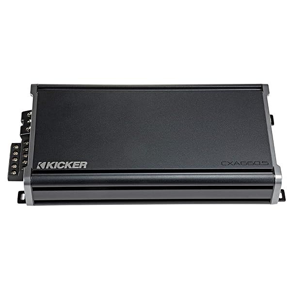 Top Kicker 46CXA6605T 660W 5-Channel Car Amplifier: Class A/B & D Performance