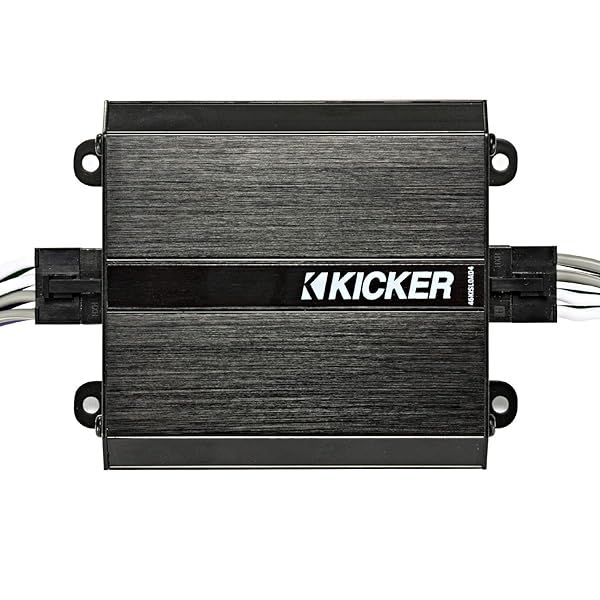 Upgrade Your Sound: Kicker 46KISLOAD4 K-Series Smart-Radio Interface for Aftermarket Amplifiers