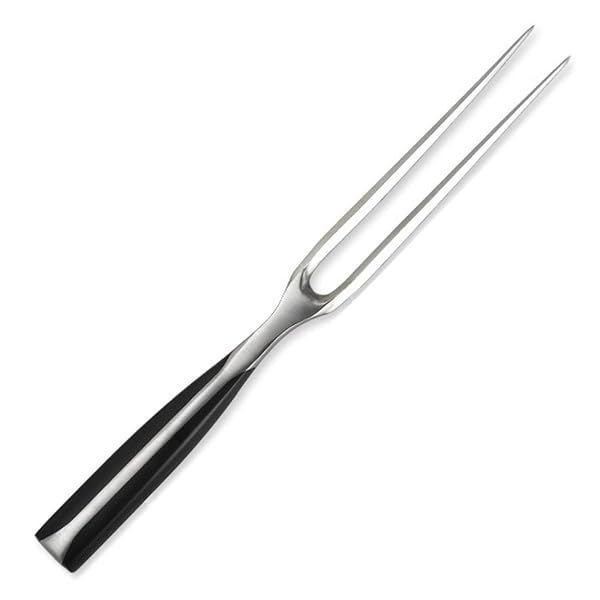 Kilajojo Chef Pro 12 Inch Stainless Steel Carving Fork for Effortless Meat Slicing and Serving