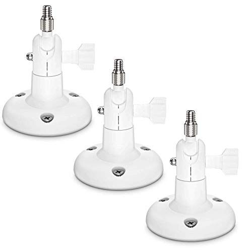 Koroao Indoor Outdoor Security Wall Mount for Arlo Pro Arlo Pro 2 Arlo Pro 3 Arlo Ultra Wyze Cam Pan 3 Pack White
