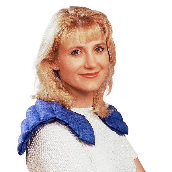 Kozy Collar Microwavable Heating Pad Shoulder Wrap for Bursitis Tendinitis and Frozen Shoulder Relief and Relaxation