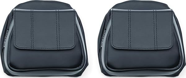 Shop Kuryakyn 5208 Lower Fairing Panel Door Pockets for 2014-19 Harley-Davidson - Magnetic Closures, Black, 1 Pair