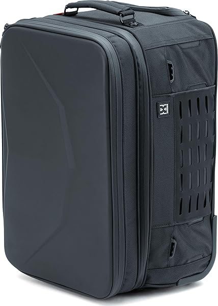 Shop Kuryakyn 5216 XKursion XW Porter Trunk Bag - Weather Resistant Motorcycle Travel & Rolling Carry-On Luggage in Black