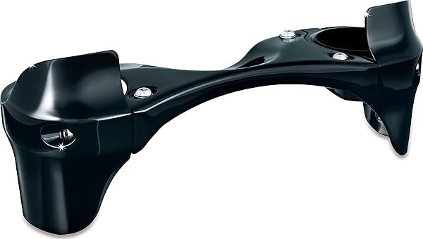 Upgrade Your Honda Gold Wing GL1800: Kuryakyn 7349 Front End Fork Brace Gen 2 in Gloss Black