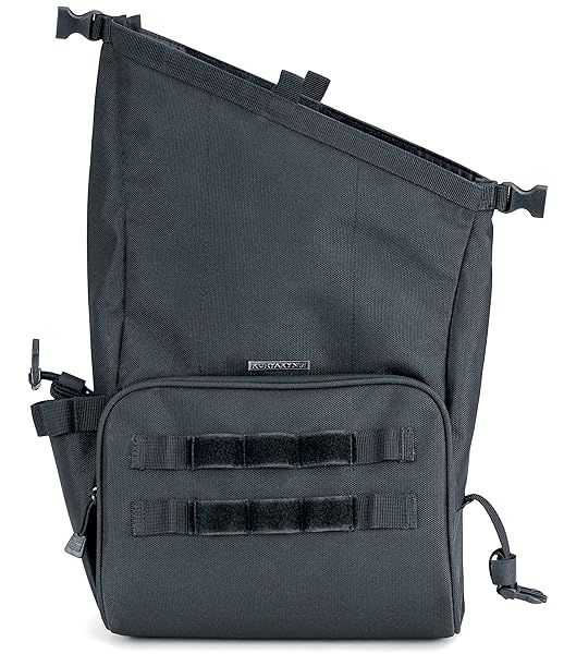 Kuryakyn Hoodrat Universal Swing Arm Bag for Motorcycles Durable and Stylish Storage Solution