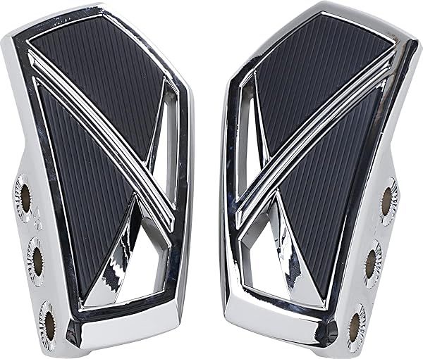 Upgrade Your Ride: Kuryakyn Phantom Mini Boards in Chrome for Ultimate Comfort