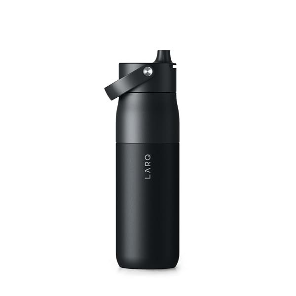 Buy LARQ Swig Top 34oz Insulated Water Bottle - BPA Free, Reusable, Perfect for Sports & Travel - Obsidian Black
