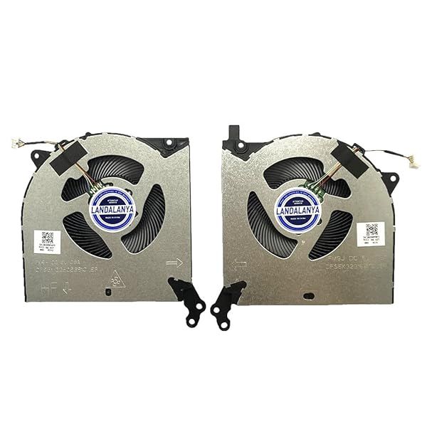 Landalanya Compatible CPU & GPU Cooling Fan for Lenovo Legion Y7000, R7000, Y550-15E, Legion5 Series - Fast & Efficient Cooling