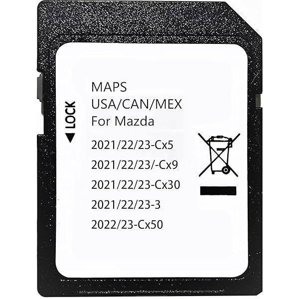 Latest Navigation SD Card for 2021 to 2023 Cx5 Cx9 Cx50 Mx30 Cx30 and M3 in USA Canada Mexico