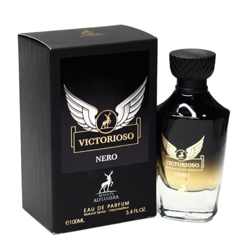 Lattafa Maison Alhambra Victorioso Nero EDP for Men - 3.4 Fl Oz | Premium Fragrance