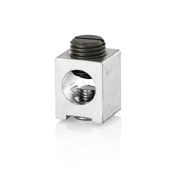 Leviton LLGND Circuit Breaker Ground Lug - 6-2/0 AWG, Gray | Durable & Reliable Electrical Connection