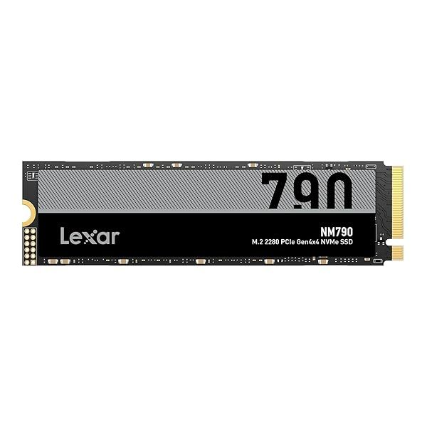 Lexar M.2 2TB PCIe Gen 4X4 NM790 NVMe SSD: Fast Storage Upgrade for Gamers & Creators