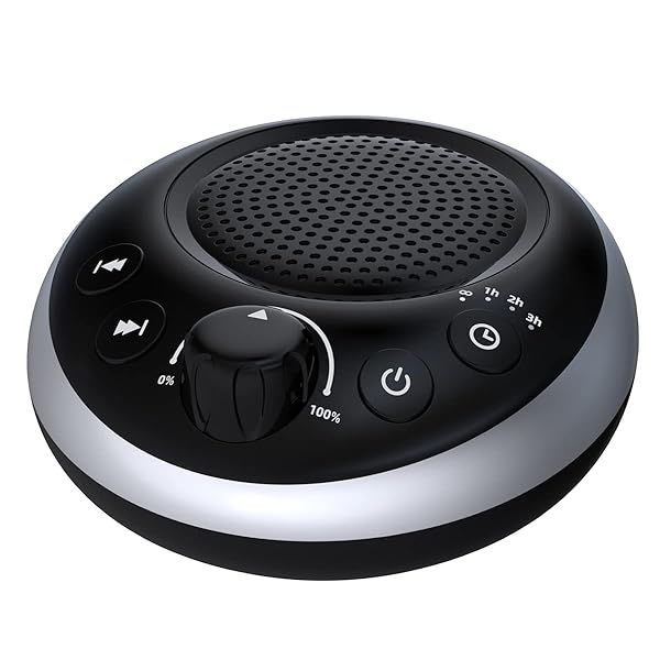 Loud Sound Machine with 30 Soothing Sounds for Sleep and Relaxation Auto-Off Timer Memory Function for Home Travel Office