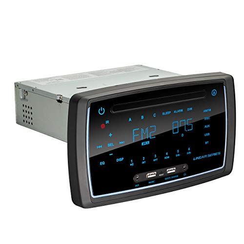 MAGNADYNE RV6200: Top AM/FM/BT/DVD Wall Mount Multimedia Receiver for RVs & Campers