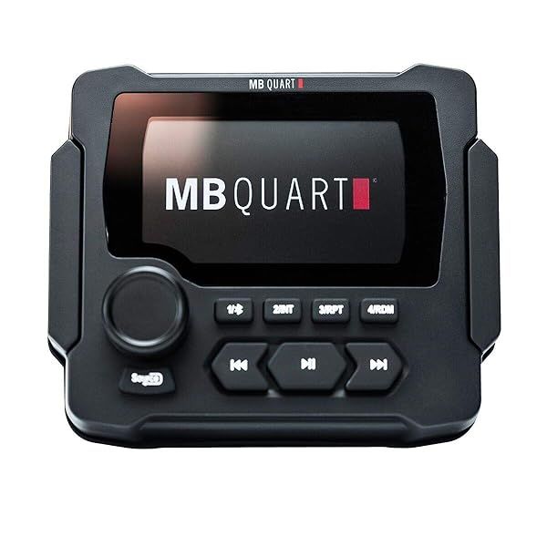 MB Quart GMR-LED Marine Media Player: Bluetooth, USB, Waterproof & High-Quality Sound