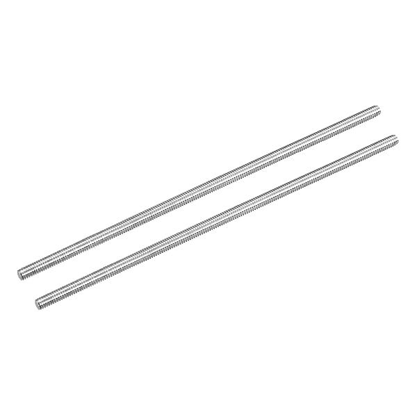 MECCANIXITY Fully Threaded Rod M4 x 130mm 0.7mm Thread Pitch 304 Stainless Steel Right Hand Threaded Rods Bar Studs 2 Pack
