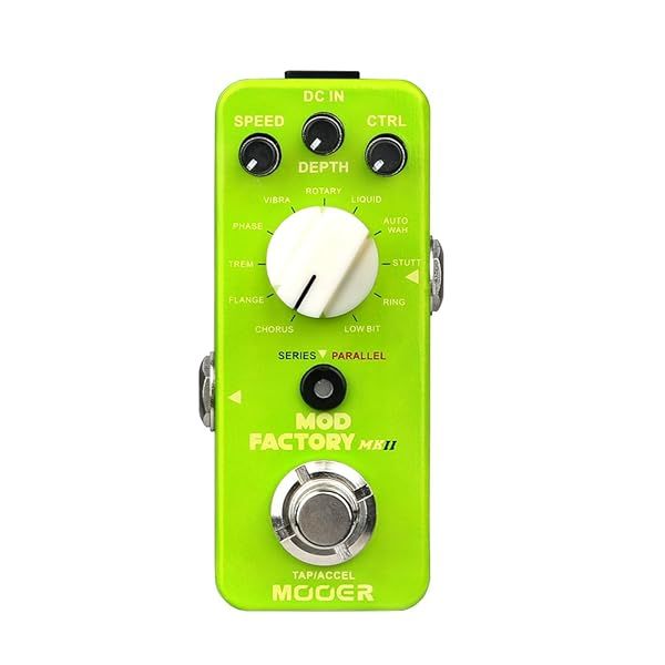 Unlock Creativity with MOOER MOD Factory MKII: 11 Modulation Effects & Real-Time Tap Tempo