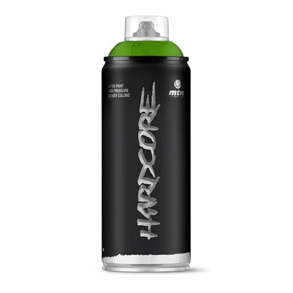 MTN Hardcore Spray Paint RV6018 - Valley Green: Vibrant Color for Your Projects