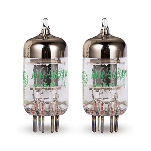 Matched Pair 7-Pin GE JAN 5654W Vacuum Tubes Upgrade for 6AK5 6J1 6?1 EF95 6J1P High Performance Audio Upgrade