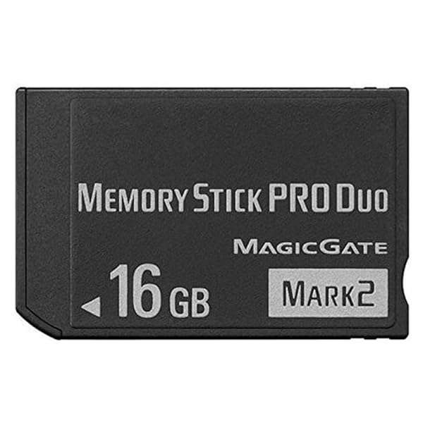 16GB Memory Stick Pro Duo (Mark2) for PSP 1000/2000/3000 & Cameras - Fast & Reliable Storage