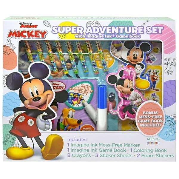 Unlock Fun with Mickey & Minnie Super Activity Set: Imagine Ink Magic for Kids!