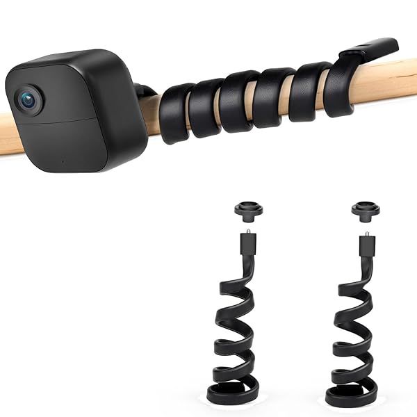 Flexible Twist Mount for Blink Cameras - 2 Pack Gooseneck Mount Compatible with Outdoor 4, XT3, XT2, Mini & More