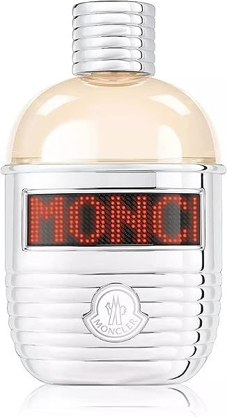 Moncler Pour Femme Eau de Parfum 5oz Refillable Spray for Women - LED Screen Edition