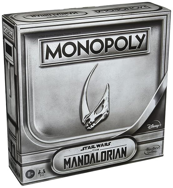 Monopoly: Star Wars The Mandalorian Edition - Protect Grogu in Epic 2-4 Player Board Game Adventure!