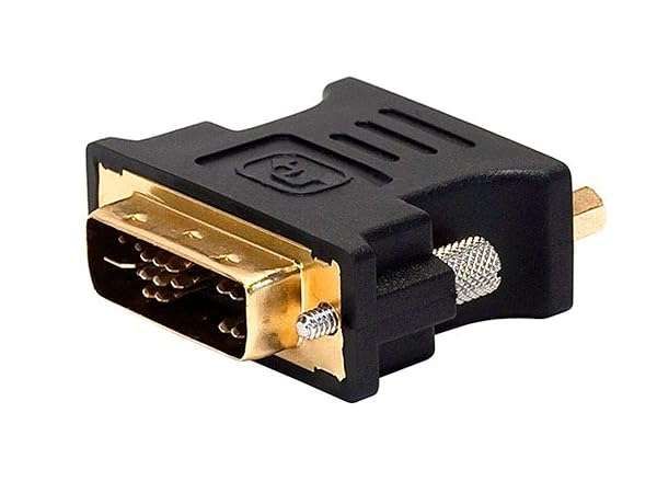 Monoprice DVI-A Dual Link Male to HD15 VGA Female Adapter - Gold Plated Quality
