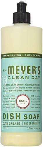 Mrs. Meyer's Clean Day Liquid Dish Soap: Eco-Friendly, Effective & Aromatic Cleaning Solution