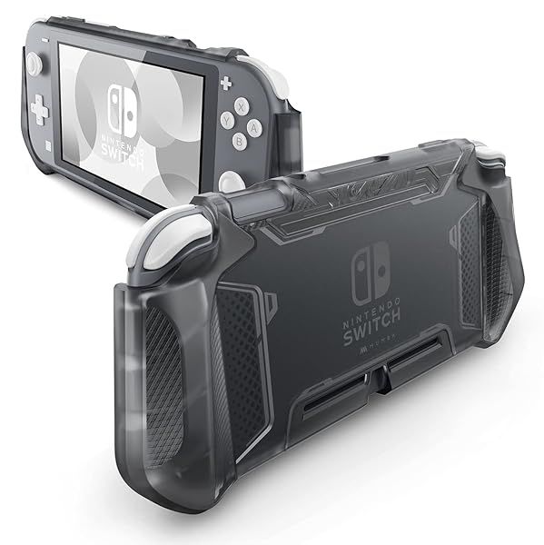 Buy Mumba Grip Case for Nintendo Switch Lite - Blade Series TPU Protective Cover (FrostBlack) - Perfect Fit for 2019 Console