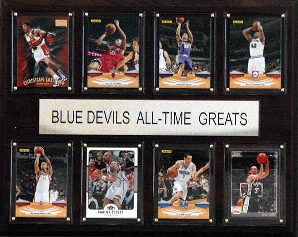 Top Duke Blue Devils All-Time Greats Plaque: Celebrate NCAA Basketball Legends