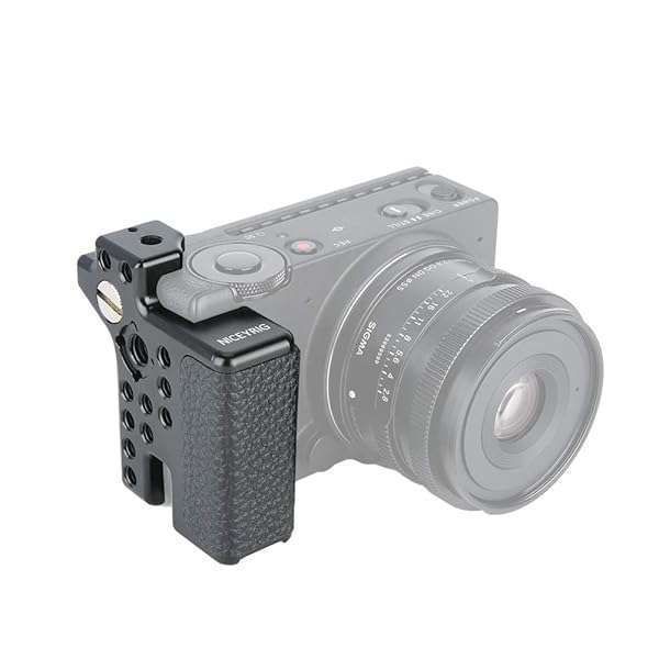 NICEYRIG Handle Grip for Sigma FPL FP - Enhance Your Full-Frame Mirrorless Camera Experience (Black)