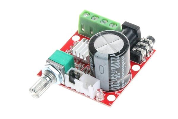 NOYITO DC12V PAM8610 Mini Stereo Amplifier - 10W Dual Channel Class D Audio Amp Module