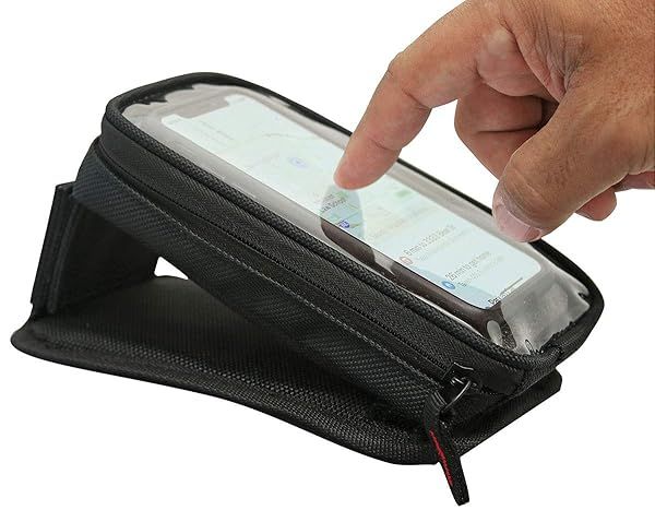 Nelson-Rigg Route 1 Magnetic Phone Holder (NR-50) - Secure & Stylish Black Accessory for Riders