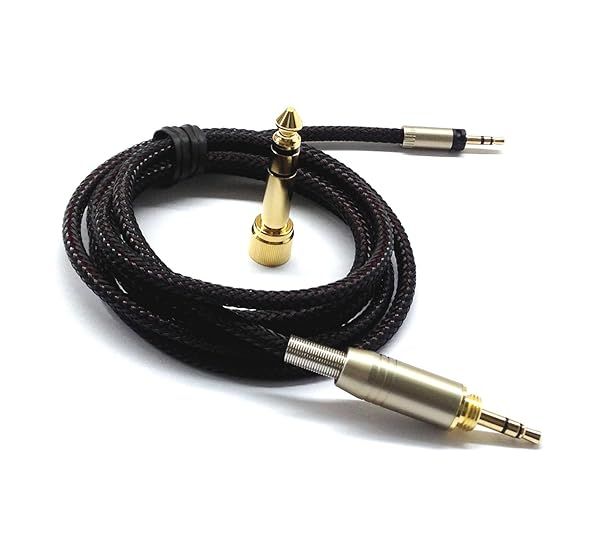 Upgrade Your Sound: NewFantasia 1.2m Audio Cable for Sennheiser Momentum & HD1 Headphones