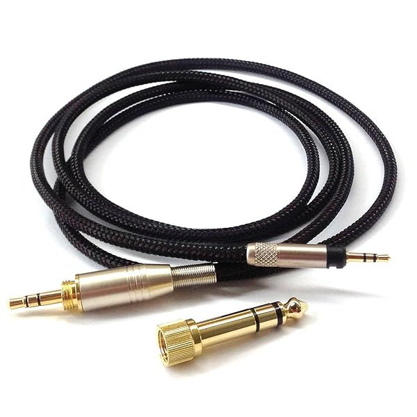 Upgrade Your Audio: NewFantasia 1.5m Replacement Cable for Audio Technica ATH-M50x, M40x, M70x Headphones