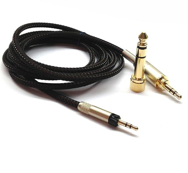 Upgrade Your Audio: NewFantasia 1.8m Replacement Cable for Audio Technica ATH-M50x, M40x, M70x Headphones