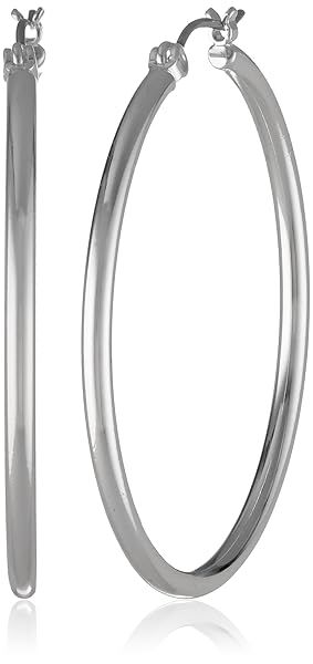Shop Nine West Classics Silver-Tone Petite Hoop Earrings - Stylish & Affordable Jewelry