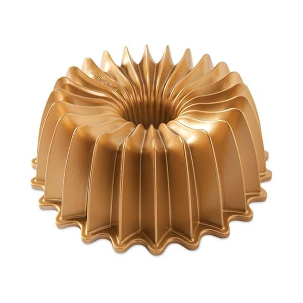 Nordic Ware Brilliance Bundt Pan Gold: Perfect Your Baking with Stunning Designs