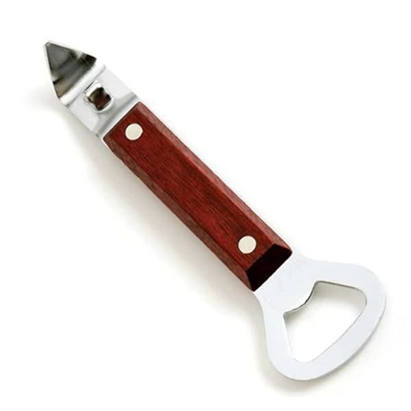 Norpro Brown Can Punch Bottle Opener 3 - Easy & Efficient Tool for Opening Cans