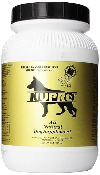 Nutri-Pet Nupro Dog Supplement 5-Pound: Boost Your Dog's Health & Vitality