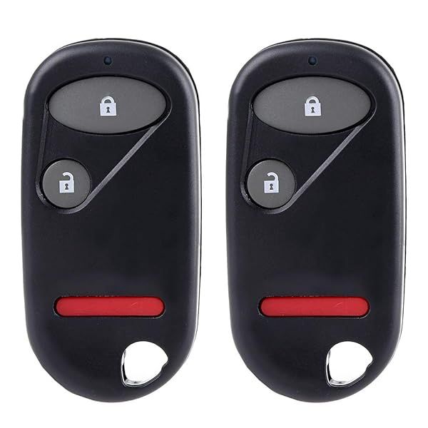 OCPTY Flip Key Entry Remote Control Fob for Honda Civic Pilot NHVWB1U523 NHVWB1U521 08E61-S5D-1M001 2001 to 2007