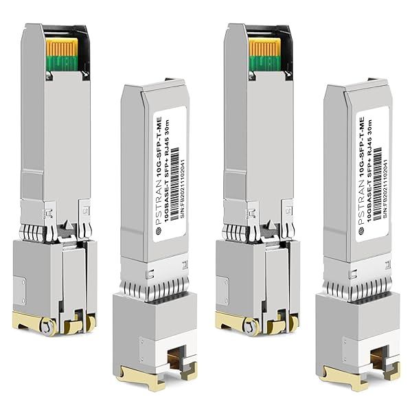OPSTRAN 10GBASE-T SFP+ RJ-45 Copper Transceiver Module Compatible with Mellanox MFM1T02A-T 10G SFP+ 30m Cat6a 7 Pack of 4