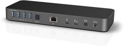 OWC 12-Port Thunderbolt 3 Dock for Windows & Mac - Fast Connectivity & Sleek Silver Design