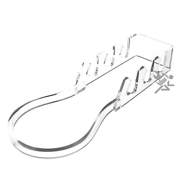 OnFireGuy 5 Piece Dinnerware Display Stand for Kitchen Plates and Saucer Holder Perfect for Kitchen Decor and Organization