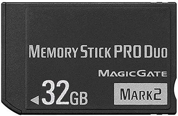 32GB Memory Stick PRO Duo MS Memory Card High Speed Storage for Cameras and Devices