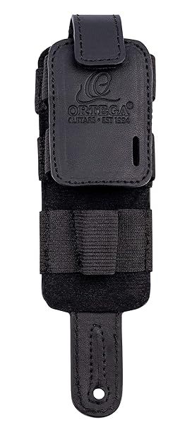Ortega Guitars Wireless Receiver Pouch for Instrument Straps OWSH Durable and Convenient Accessory for Musicians